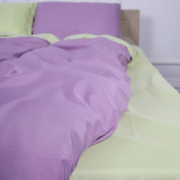 Фото - Комплект постільної білизни MirSon Viguera (12-0525 + 16-3310) Mikrosatin Premium 220х240 см (2200007250110)